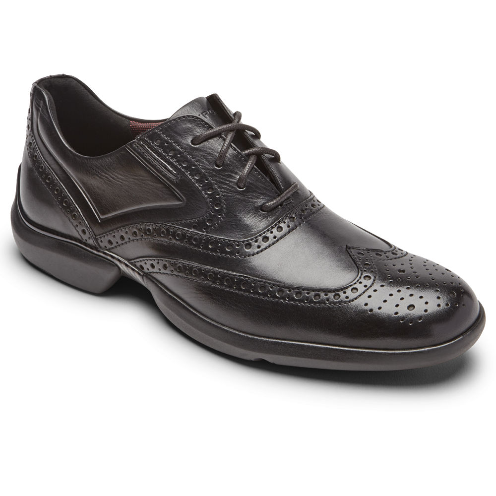 Rockport Snøre Sko Herre Svart - Total Motion Advance Wingtip - OHER28764